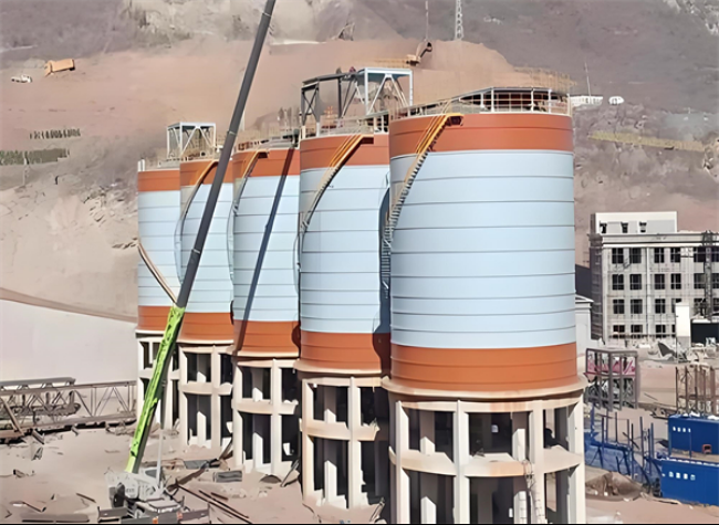 乃东高架钢板仓